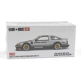 1:64 Toyota AE86 Sprinter Trueno Kaido Street V2 -- White/Black -- Kaido House KHMG218