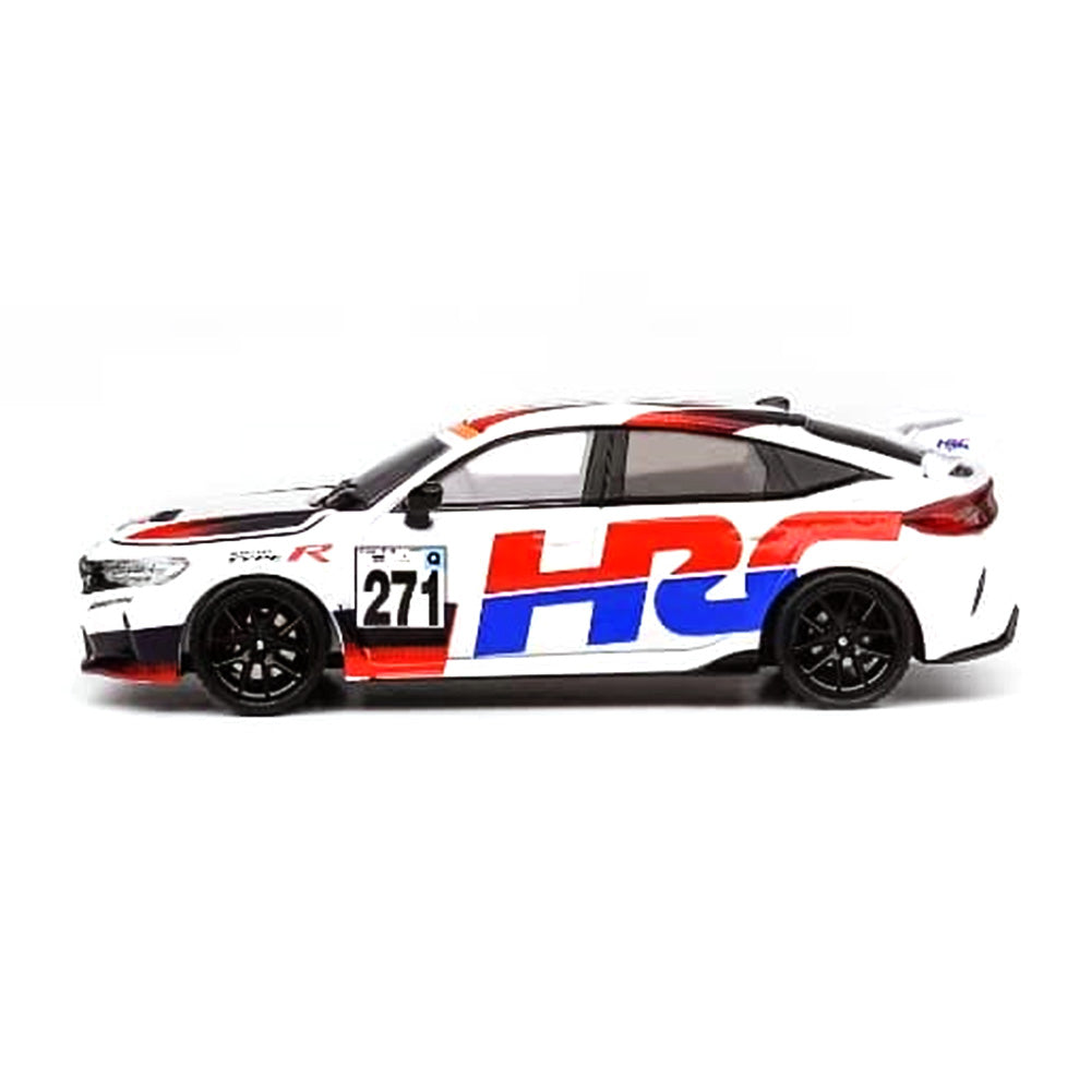 1:64 Honda Civic (FL5) Type R - #271 HRC Version Pearl White - Motorhe