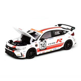 1:64 Honda Civic (FL5) Type R -- R&D Challenge Pearl White -- Motorhelix M65314