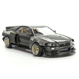 1:64 Nissan Skyline GT-R R34 Kaido V2 - GReddy -- Kaido House x Mini GT KHMG222