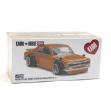 1:64 Nissan Skyline 2000GT-R (KPGC10) Street V2 - Yellow -- Kaido House x Mini GT
