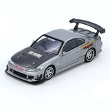 1:64 Nissan (S15) Silvia TOP SECRET -- Silver -- INNO64