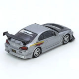 1:64 Nissan (S15) Silvia TOP SECRET -- Silver -- INNO64