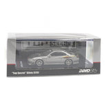 1:64 Nissan (S15) Silvia TOP SECRET -- Silver -- INNO64