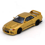 1:64 Nissan Skyline GT-R (R32) TOP SECRET 650R -- Gold -- INNO64