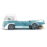 1:64 Volkswagen T1 Kombi KAIDO WORKS V1 - Blue/White -- Kaido House KHMG220
