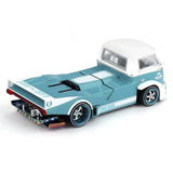 1:64 Volkswagen T1 Kombi KAIDO WORKS V1 - Blue/White -- Kaido House KHMG220