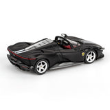 1:64 Ferrari Daytona SP3 -- Matt Black -- BBR BBRFER64021