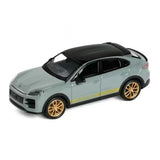 1:64 Porsche Cayenne Turbo GT -- Cement Grey -- Trends Hobby