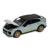 1:64 Porsche Cayenne Turbo GT -- Cement Grey -- Trends Hobby