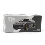 1:64 Porsche Cayenne Turbo GT -- Cement Grey -- Trends Hobby