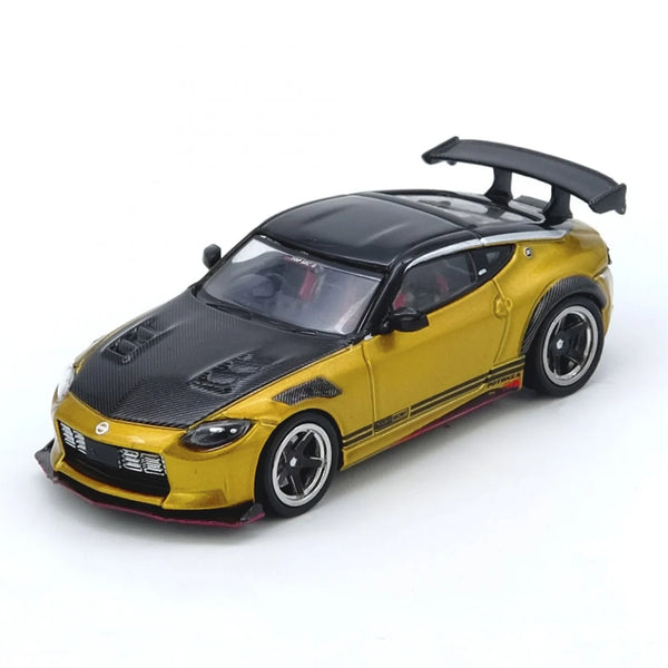 1:64 Nissan Fairlady Z (RZ34) TOP SECRET -- Gold -- INNO64