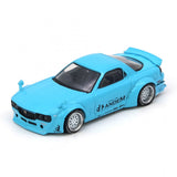 1:64 Mazda RX7 (FD3S) PANDEM -- Tiffany Blue -- INNO64