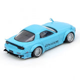 1:64 Mazda RX7 (FD3S) PANDEM -- Tiffany Blue -- INNO64
