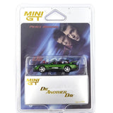 1:64 Jaguar XKR "Die Another Day" -- Green -- James Bond Collection -- Mini GT