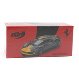 1:64 Ferrari 296 GTB Assetto Fiorano -- Grigio Scuro (Grey/Yellow) -- BBR BBRFER