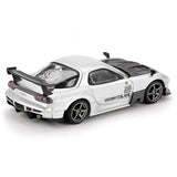 1:64 Mazda RX-7 RE-Amemiya -- Silver Metallic -- Mini GT MGT01106