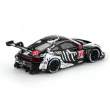 1:64 2025 IMSA Petit Le Mans -- #77 "Skeleton Rexy" Porsche 911 GT3 R -- Mini GT