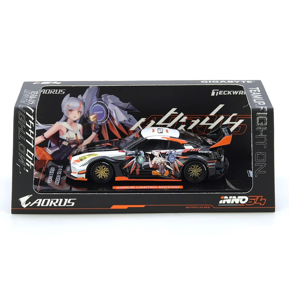 1:64 Nissan R35 GT-R Widebody -- Aorus x INNO64