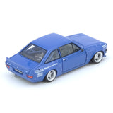 (Pre-Order) 1:64 Ford Escort Mk2 Pandem -- Blue "Emotion" Retro Havoc -- INNO64