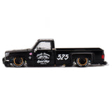 1:64 Chevrolet Silverado Dually Hot Rod V1 - Speed Shop Black -- Kaido House KHMG236