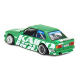 1:64 BMW M3 (E30) Kaido Works V2 - Green -- Kaido House KHMG242