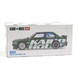 1:64 BMW M3 (E30) Kaido Works V2 - Green -- Kaido House KHMG242