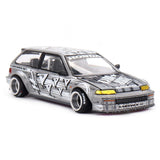 1:64 Honda Civic (EF) Kaido Manga V1 -- Kaido House x Mini GT KHMG260