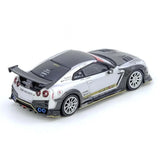 1:64 Nissan GT-R (R35) TOP SECRET -- Silver/Carbon - HK Expo -- INNO64