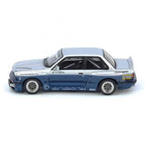 1:64 BMW E30 M3 PANDEM -- Silver/Blue -- INNO64