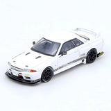 1:64 Nissan Skyline GTR VR32 TOP SECRET -- White -- INNO64