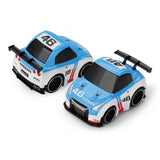 1:64 Nissan GT-R R35 LB-WORKS Type 1 -- GT Works ’70 #46 -- QubeCarz x Mini GT