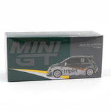 1:64 Fiat Abarth 595 LB-WORKS x Abas Works -- TY Edition -- Mini GT MGT01216