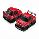 1:64 Nissan LB-ER34 Super Silhouette Skyline -- Red/Black -- QubeCarz x Mini GT