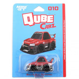 1:64 Nissan LB-ER34 Super Silhouette Skyline -- Red/Black -- QubeCarz x Mini GT