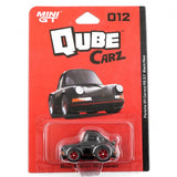 1:64 Porsche 911 Carrera RS 2.7 -- Black/Red -- QubeCarz x Mini GT