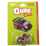 1:64 Mazda RX-7 VeilSide Fortune7 -- Red -- QubeCarz x Mini GT