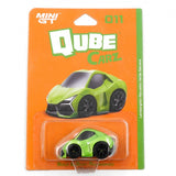 1:64 Lamborghini Revuelto -- Verde Selvans (Green) -- QubeCarz x Mini GT