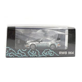 1:64 RWB 964 (Porsche 911) -- "Silver-Fenix" China Special Edition -- Motorhelix