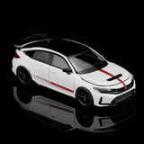 1:64 Honda Civic Type R (FL5) Uitimate Edition -- White -- Motorhelix M65335