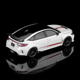 1:64 Honda Civic Type R (FL5) Uitimate Edition -- White -- Motorhelix M65335