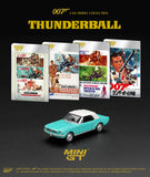 (Pre-Order) 1:64 Ford Mustang Convertible 1965 "Thunderball"  -- James Bond Collection -- Mini GT