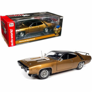 1:18 1971 Plymouth Roadrunner (Class of 1971) - GY8 Gold Leaf -- American Muscle