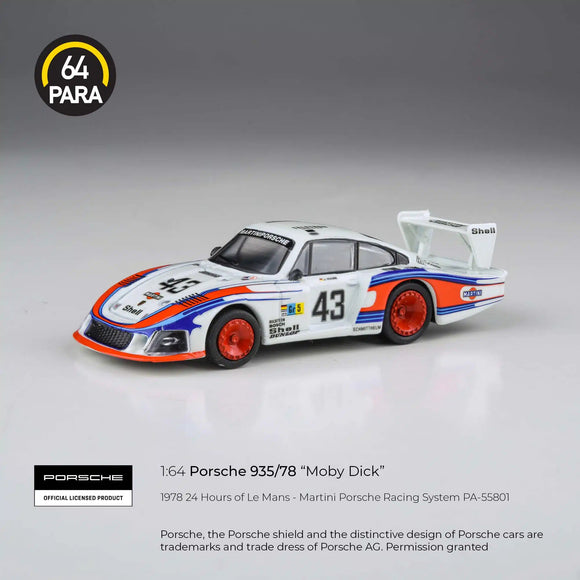 1:64 1978 Le Mans 24h -- #43 Porsche 935/78 Mobydick -- PARA64