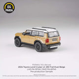 1:64 2024 Toyota Land Cruiser LC 250 Prado -- Trail Dust Beige -- PARA64