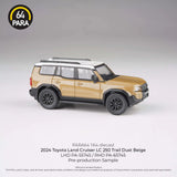 1:64 2024 Toyota Land Cruiser LC 250 Prado -- Trail Dust Beige -- PARA64