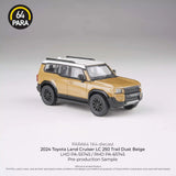 1:64 2024 Toyota Land Cruiser LC 250 Prado -- Trail Dust Beige -- PARA64