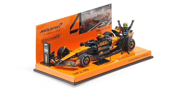 1:43 1985 Niki Lauda -- #1 McLaren MP4/2B Tag Turbo -- Minichamps F1