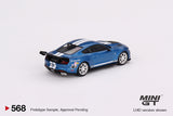 1:64 Ford Shelby GT500 Dragon Snake Concept -- Blue -- Mini GT