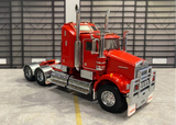 1:50 Kenworth W900 SAR Aerodyne -- Red/Red w/Alloy Wheels -- Iconic Replicas Truck
